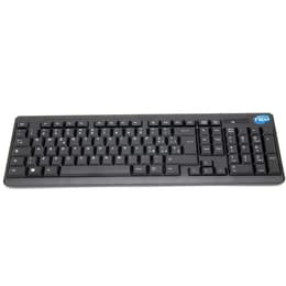 Simpletek Πληκτρολόγιο QWERTY Ιταλικά Ασύρματο Universal Mouse + Keyboard 1000 DPI 2.4G Nano reciever
