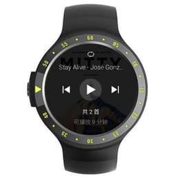 Mobvoi Ρολόγια Ticwatch S Παρακολούθηση καρδιακού ρυθμού GPS - Μαύρο