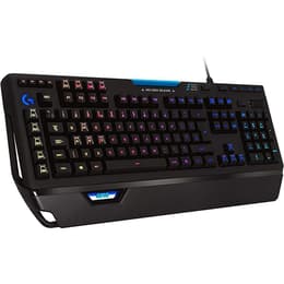 Logitech Πληκτρολόγιο QWERTZ Ελβετικά Πληκτρολόγιο με φωτιζόμενα πλήκτρα G910 Orion Spectrum