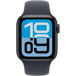 Apple Watch (2025) GPS + Cellular 44 mm - Αλουμίνιο Midnight - Sport band Midnight