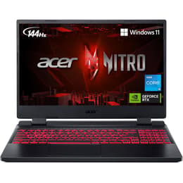 Acer Nitro 5 AN515-58-525P 15" - Core i5 - Gen 12 (H) - 16GB - SSD 512 GBGB NVIDIA GeForce RTX 3050 QWERTY - Αγγλικά