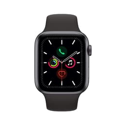 Apple Watch (Series 5) 2019 GPS + Cellular 44mm - Αλουμίνιο Space Gray - Αθλητισμός Μαύρο