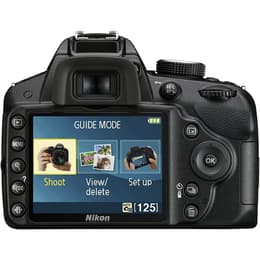 Υβριδική D3200 - Μαύρο + Nikon AF-S DX NIKKOR 18-55 mm f/3.5-5.6 G II ED f/3.5-5.6 G