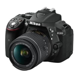 Reflex D5300 - Μαύρο + Nikon Nikon AF-P 18-55mm f/3.5-5.6G VR f/3.5-5.6