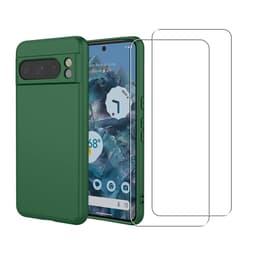 Προστατευτικό Google Pixel 8 Pro 2 οθόνης - Σιλικόνη - Πράσινο