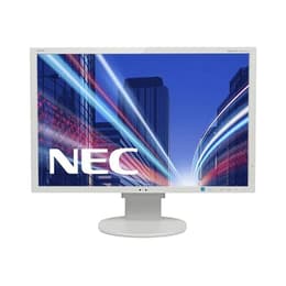 24" Nec MultiSync EA244WMI 1920 x 1200 LCD monitor Άσπρο