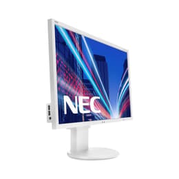 24" Nec MultiSync EA244WMI 1920 x 1200 LCD monitor Άσπρο