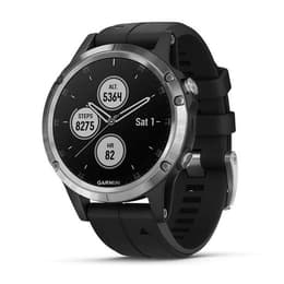 Garmin Ρολόγια Fénix 5 Plus Παρακολούθηση καρδιακού ρυθμού GPS - Γκρι/Μαύρο