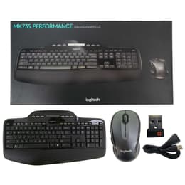 Logitech Πληκτρολόγιο QWERTY Αγγλικά (US) Ασύρματο MK735