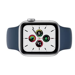 Apple Watch (Series 5) 2019 GPS 44mm - Αλουμίνιο Ασημί - Sport loop Μπλε
