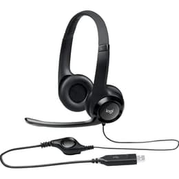 Logitech H390 με καλώδιο Ακουστικά Μικρόφωνο - Μαύρο