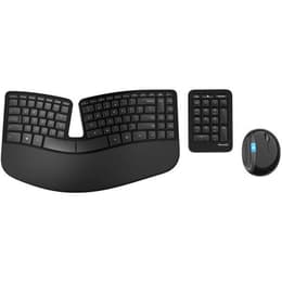 Microsoft Πληκτρολόγιο QWERTY Πορτογαλικά Ασύρματο Sculpt Ergonomic