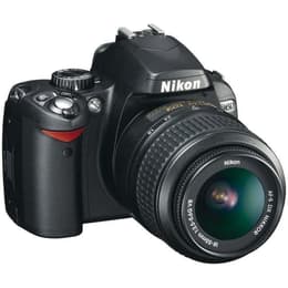 Reflex Nikon D60 - Μαύρο + Nikon AF-S DX Nikkor 18-55mm f/3.5-5.6G VR + AF-S DX Nikkor 55-200mm f/4-5.6G VR f/3.5-5.6 + f/4-5.6