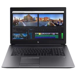 HP Zbook 17 G5 17" (2018) - Core i7 - Gen 8 (H) - 32GB - SSD 512 GB QWERTY - Σουηδικό
