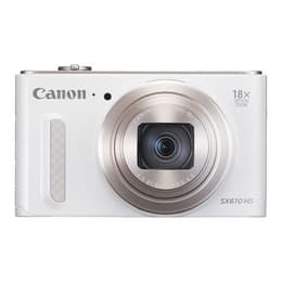 Συμπαγής PowerShot SX610 HS - Άσπρο + Canon Canon Zoom lens 18x IS 25–450 mm f/3.8–6.9 f/3.8–6.9