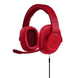Logitech G433 Μειωτής θορύβου gaming ασύρματο Ακουστικά Μικρόφωνο - Κόκκινο