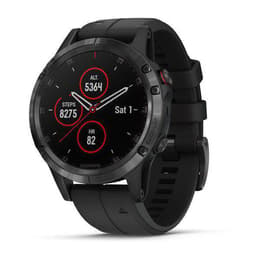 Garmin Ρολόγια Fenix 5 Plus Παρακολούθηση καρδιακού ρυθμού GPS - Μαύρο