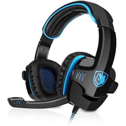 Sades SA-901 gaming με καλώδιο Ακουστικά Μικρόφωνο - Μαύρο/Μπλε