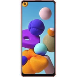 Galaxy A21s 32GB - Κόκκινο - Ξεκλείδωτο