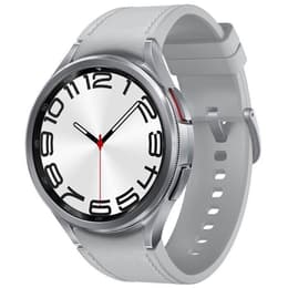 Samsung Ρολόγια Galaxy Watch 6 Classic 43mm Παρακολούθηση καρδιακού ρυθμού GPS - Ασημί