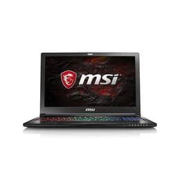 MSI GS63 8RD Stealth 15" - Core i7-8750H - 16GB - SSD 256 Gb + HDD 1 tbGB Nvidia GeForce GTX 1050 Ti QWERTY - Ισπανικό