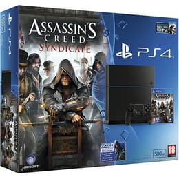 PlayStation 4 Slim 500GB - Μαύρο + Assassins Creed Syndicate
