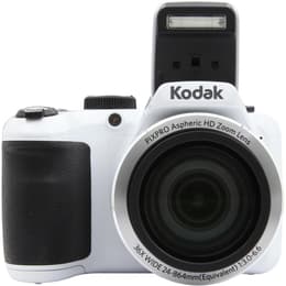 Υβριδική PixPro AZ365 - Άσπρο + Kodak PixPro Aspheric HD Zoom Lens 24-864mm f/3.0-6.6 f/3.0-6.6