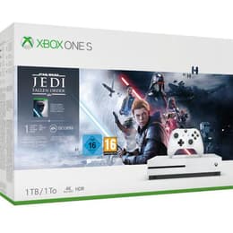 Xbox One S 1000GB - Άσπρο + Star Wars: Jedi Fallen Order