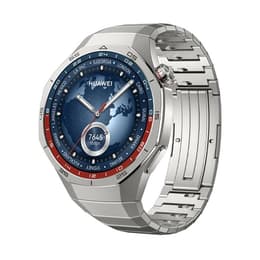 Huawei Ρολόγια Watch GT 5 Pro Παρακολούθηση καρδιακού ρυθμού GPS - Τιτάνιο