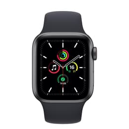 Apple Watch (Series SE) 2020 GPS 40mm - Αλουμίνιο Space Gray - Sport band Μαύρο