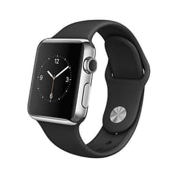 Apple Watch (Series 1) 42mm - Ανοξείδωτο ατσάλι Μαύρο - Αθλητισμός Μαύρο