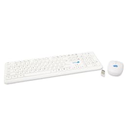 Simpletek Πληκτρολόγιο QWERTY Αγγλικά Ασύρματο M&K INGLESE US Kit Mouse and Keyboard