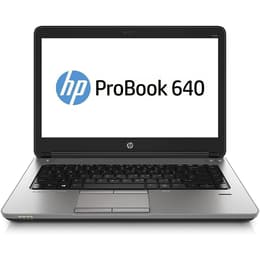 HP ProBook 640 G1 14" (2015) - Core i3-4000M - 4GB - SSD 128 Gb AZERTY - Γαλλικό