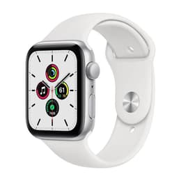 Apple Watch (Series 4) 2018 GPS + Cellular 40mm - Αλουμίνιο Ασημί - Sport band Άσπρο