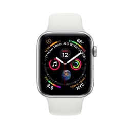 Apple Watch (Series 4) 2018 GPS + Cellular 40mm - Αλουμίνιο Ασημί - Sport band Άσπρο