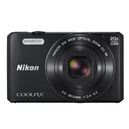 Συμπαγής CoolPix S7000 - Μαύρο + Nikon Wide Optical Zoom 20x ED VR Nikkor 25-500mm f/3.4-6.5 f/3.4-6.5