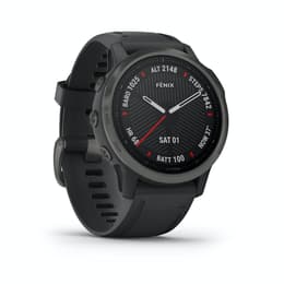 Gamin Ρολόγια Fenix 6S Sapphire Παρακολούθηση καρδιακού ρυθμού GPS - Μαύρο
