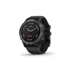 Gamin Ρολόγια Fenix 6S Sapphire Παρακολούθηση καρδιακού ρυθμού GPS - Μαύρο