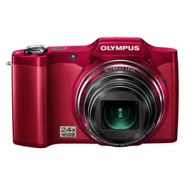 Συμπαγής κάμερας Olympus SZ-14 - Κόκκινο + φακού Olympus Wide Optical Zoom 25-600 mm f/3-6.9