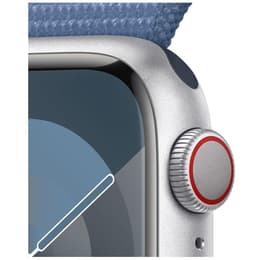 Apple Watch Series 9 (2023) GPS 41 mm - Αλουμίνιο Ασημί - Sport loop Μπλε