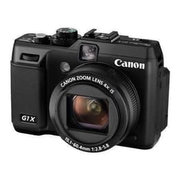 Συμπαγής PowerShot G1 X - Μαύρο + Canon Canon Zoom Lens 4x IS 15.1-60.4 mm f/2.8-5.8 f/2.8-5.8