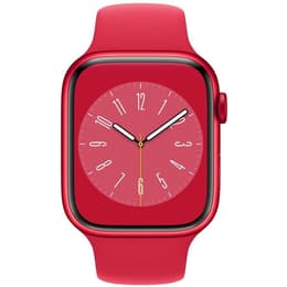 Apple Watch Series 9 (2023) GPS 41 mm - Αλουμίνιο Κόκκινο - Sport band Κόκκινο
