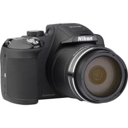 Κάμερα Bridge Nikon Coolpix P610 - Μαύρο + Φωτογραφικός φακός Nikon Nikkor Wide Optical Zoom 24-1440mm f/3.3-6.5
