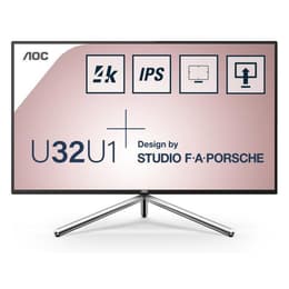31" Aoc U32U1 3840 x 2160 LED monitor Μαύρο