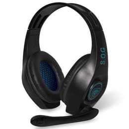 S.O.G Elite H5 Μειωτής θορύβου gaming καλωδιωμένο Ακουστικά Μικρόφωνο - Μαύρο/Μπλε