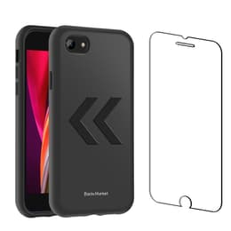 Back Market Προστατευτικό iPhone SE (2020/2022) και προστατευτική οθόνη - Ανακυκλωμένο πλαστικό - Μαύρο