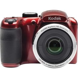 Bridge PixPro AZ252 - Κόκκινο + Kodak Kodak PixPro Aspheric ED Zoom Lens 24-600 mm f/3.7-6.2 f/3.7-6.2