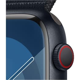 Apple Watch Series 9 (2023) GPS 41 mm - Αλουμίνιο Midnight - Sport loop Μπλε