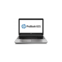 HP ProBook 655 G2 15" (2017) - PRO A10-8700B - 8GB - SSD 240 Gb AZERTY - Γαλλικό