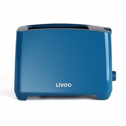 Φρυγανιέρα Livoo DOD162B 2 υποδοχές - Μπλε